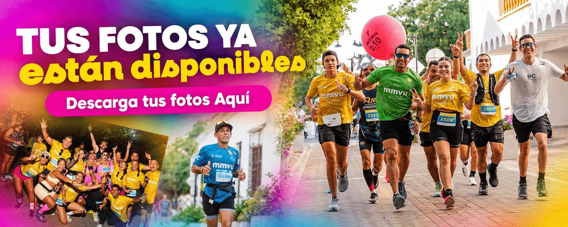 Tus fotos de la Media Maratón Valledupar 2026 ya están disponibles. Descarga tus fotos Aquí.